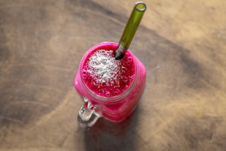 Bright Pink Smoothie