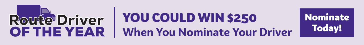 Click to nominate a driver today! 